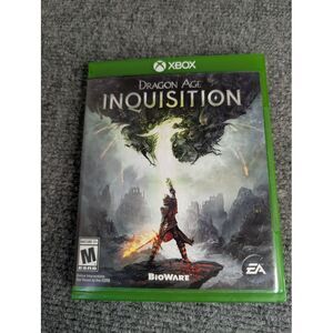 Dragon Age Inquisition (2014 XBOX One) Game Disc & Cover Art TESTED/‎ WORKS